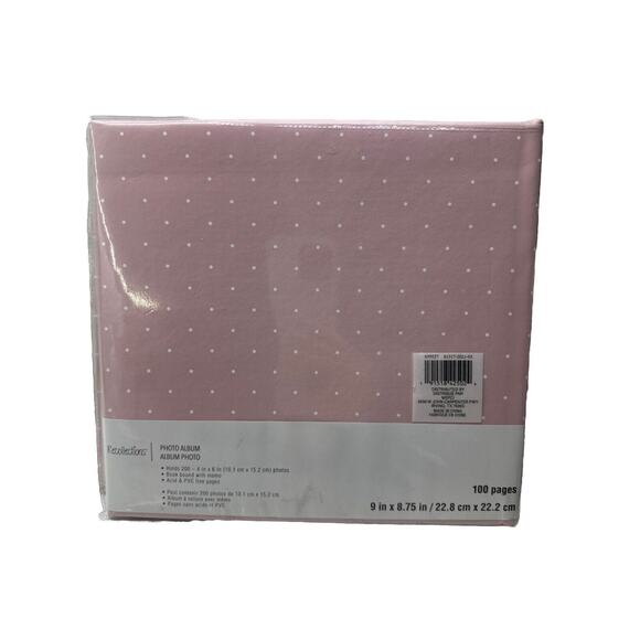 Pink Polka Dot 2-Up Photo Album by Recollections™ - Picture 2 of 4